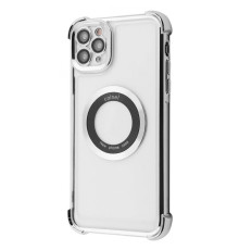 Чохол Glossy Case with Magnetic Ring iPhone 12 Pro Max silver