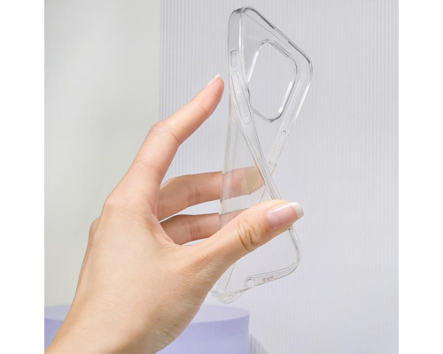 Чохол Силікон 0.5 mm iPhone 14 Pro transparent