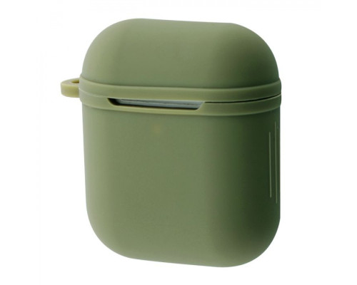 Чохол Silicone Shock-proof case for Airpods 1/2 army green