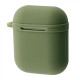 Чохол Silicone Shock-proof case for Airpods 1/2 army green