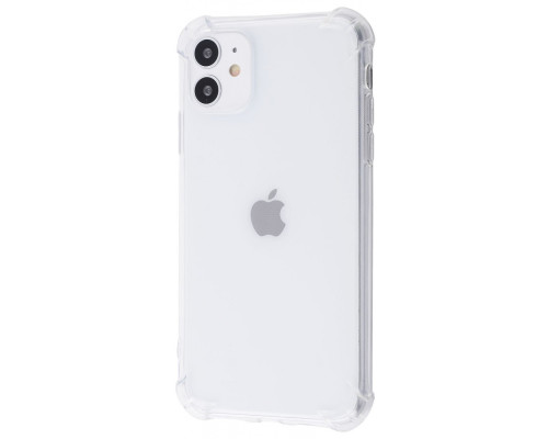 Чохол WXD силікон 0.8 mm HQ iPhone 11 transparent