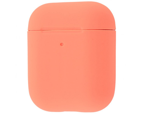 Чохол Silicone Case Slim for AirPods 2 begonia red