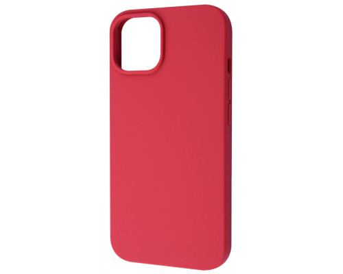 Чохол WAVE Full Silicone Cover iPhone 14 Plus/15 Plus hibiscus