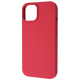 Чохол WAVE Full Silicone Cover iPhone 14 Plus/15 Plus hibiscus