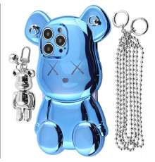 Чохол Teddy Bear Case with Strap iPhone 14 Pro Max sierra blue 2001001958435