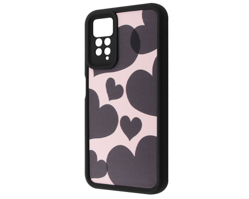 Чохол WAVE Artfull Case Xiaomi Redmi Note 11 Pro/Redmi Note 12 Pro 4G black hearts