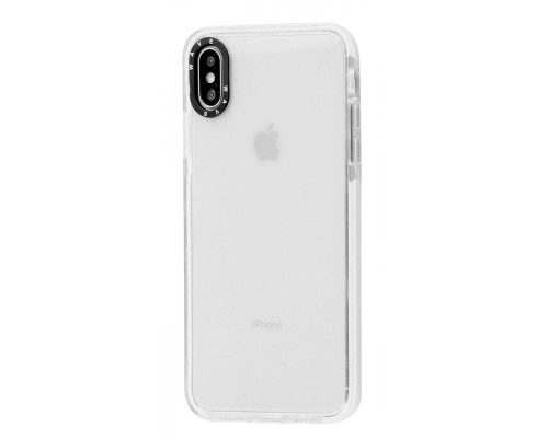 Чохол WAVE Clear Case Side iPhone Xs Max white 2001001915452