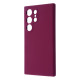 Чохол WAVE Full Silicone Cover Samsung Galaxy S25 Ultra plum