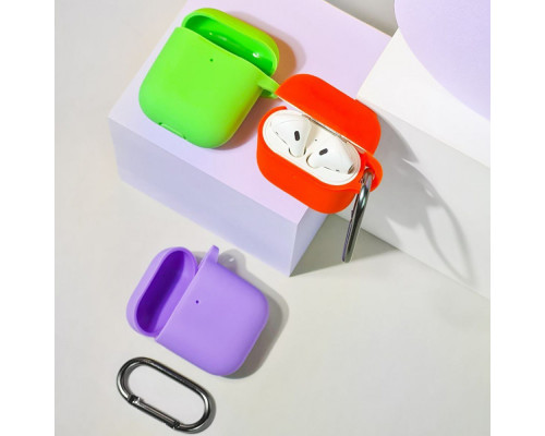 Чохол Silicone Case New for AirPods 1/2 orange 2001000144907