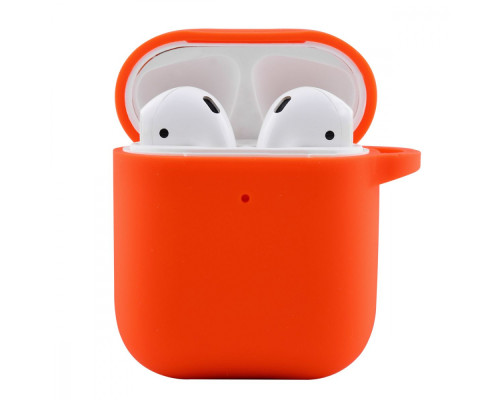 Чохол Silicone Case New for AirPods 1/2 orange 2001000144907