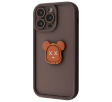 Чохол Pretty Case iPhone 14 Pro Max bear/brown