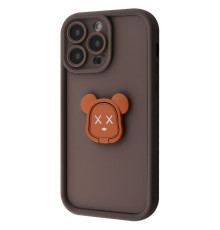 Чохол Pretty Case iPhone 14 Pro Max bear/brown