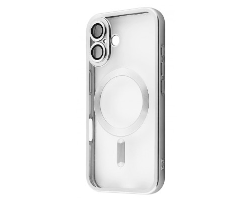 Чохол Metal Matte Case with Magnetic Ring iPhone 16 Plus white 2003000183788