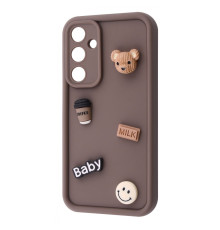 Чохол Pretty Things Case Samsung Galaxy A15 4G/5G brown/bear