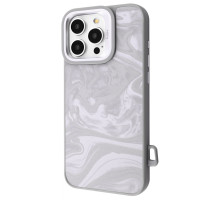 Чохол Kajsa Fluid Art with Magnetic Ring iPhone 16 Pro Max gray 2003000275995