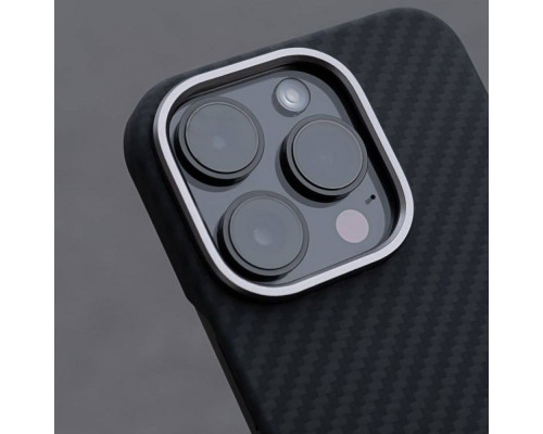 Чохол WAVE Premium Carbon Slim with Magnetic Ring iPhone 14 Pro deep purple 2001001799939
