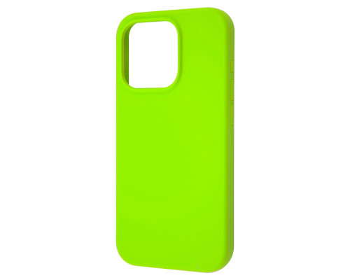 Чохол WAVE Full Silicone Cover iPhone 15 Plus lime green