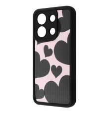 Чохол WAVE Artfull Case Xiaomi Redmi Note 13 4G black hearts