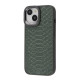 Чохол Kajsa Snake Pattern iPhone 15 olive 2001001564469