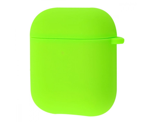 Чохол Silicone Case Full for AirPods 1/2 lime green