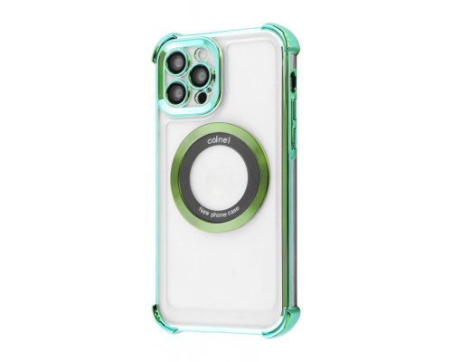 Чохол Glossy Case with Magnetic Ring iPhone 12 Pro green 2001001963903