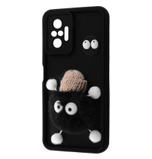 Чохол Pretty Things Case Xiaomi Redmi Note 10 Pro black/fluffy black 2003000178876
