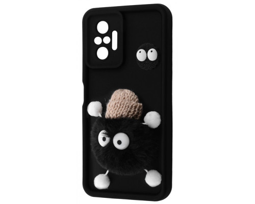 Чохол Pretty Things Case Xiaomi Redmi Note 10 Pro black/fluffy black 2003000178876