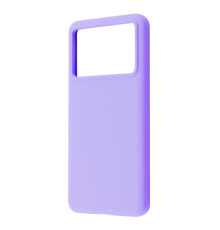 Чохол WAVE Full Silicone Cover Xiaomi Poco X6 Pro 5G light purple