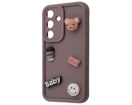 Чохол Pretty Things Case Samsung Galaxy S25 Plus brown/bear 2003000205305