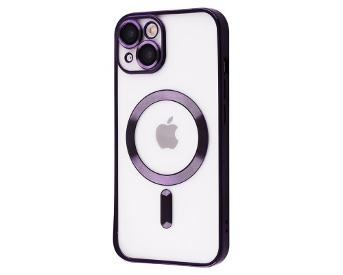 Чохол Metal Matte Case with Magnetic Ring iPhone 14 deep purple 2001001777166