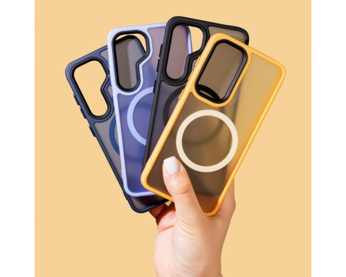 Чохол WAVE Matte Insane Case with Magnetic Ring Samsung Galaxy S24/S25 midnight blue 2001001830465