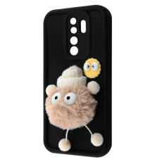 Чохол Pretty Things Case Xiaomi Redmi 9 black/fluffy white 2003000178821