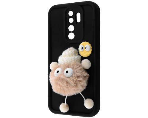 Чохол Pretty Things Case Xiaomi Redmi 9 black/fluffy white 2003000178821