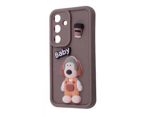 Чохол Pretty Things Case Samsung Galaxy A24 4G brown/baby