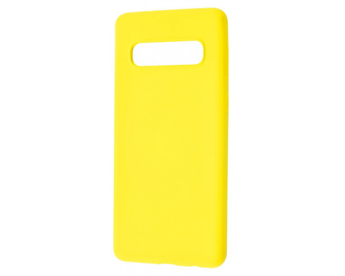 Чохол WAVE Colorful Case (TPU) Samsung Galaxy S10 (G973F) yellow