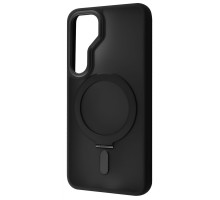 Чохол WAVE Attraction Case with Magnetic Ring Samsung Galaxy S25 Plus black 2003000202540
