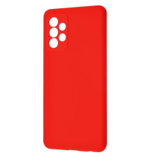 Чохол WAVE Full Silicone Cover Samsung Galaxy A72 (A725F) red