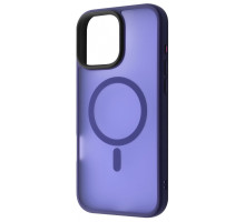 Чохол WAVE Matte Insane Case with Magnetic Ring iPhone 16 Pro midnight blue