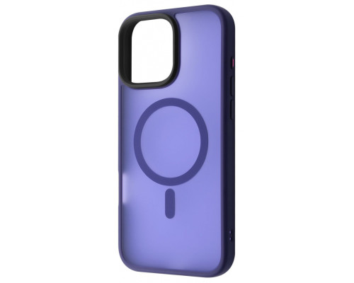 Чохол WAVE Matte Insane Case with Magnetic Ring iPhone 16 Pro midnight blue