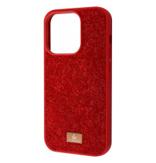 Чохол Bling World Rock Diamond (TPU) iPhone 14 Pro red