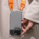 Чохол WAVE Clear Case with Strap iPhone 11 pink sand 2001001941581