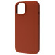 Чохол WAVE Full Silicone Cover iPhone 14 brown