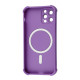 Чохол Silk Touch Case with Magnetic Ring iPhone 12 Pro peach