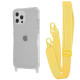 Чохол WAVE Clear Case with Strap iPhone 12 Pro Max yellow 2001001941826