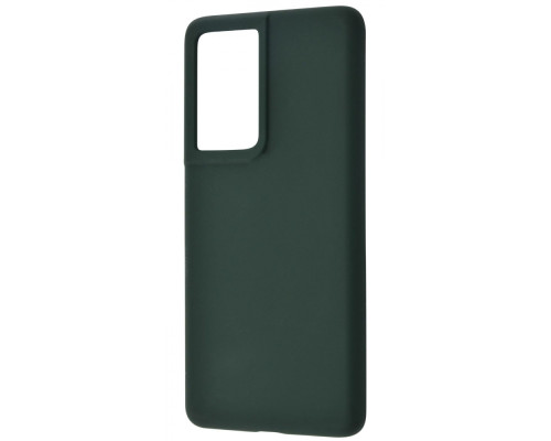 Чохол WAVE Full Silicone Cover Samsung Galaxy S21 Ultra (G998B) cyprus green