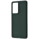 Чохол WAVE Full Silicone Cover Samsung Galaxy S21 Ultra (G998B) cyprus green