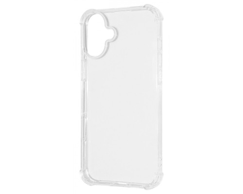 Чохол WXD силікон 0.8 mm HQ iPhone 16 transparent