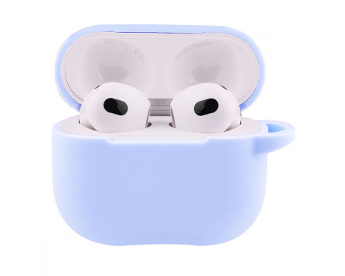 Чохол Silicone Shock-proof case for Airpods 3 lilac cream