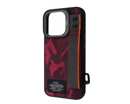 Чохол Kajsa Outdoor Collection with Magnetic Ring iPhone 16 Pro red 2003000171181