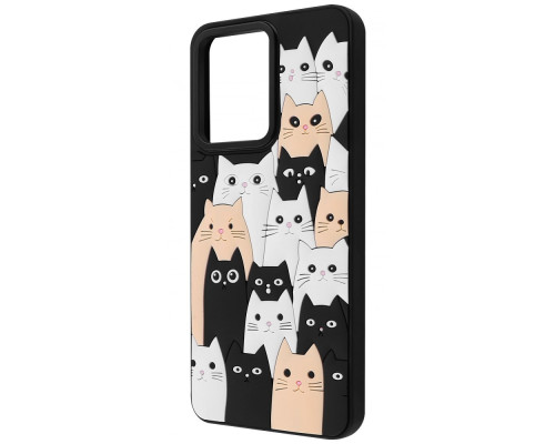 Чохол WAVE Doodle Case Xiaomi Redmi Note 12 4G cats 2003000242430